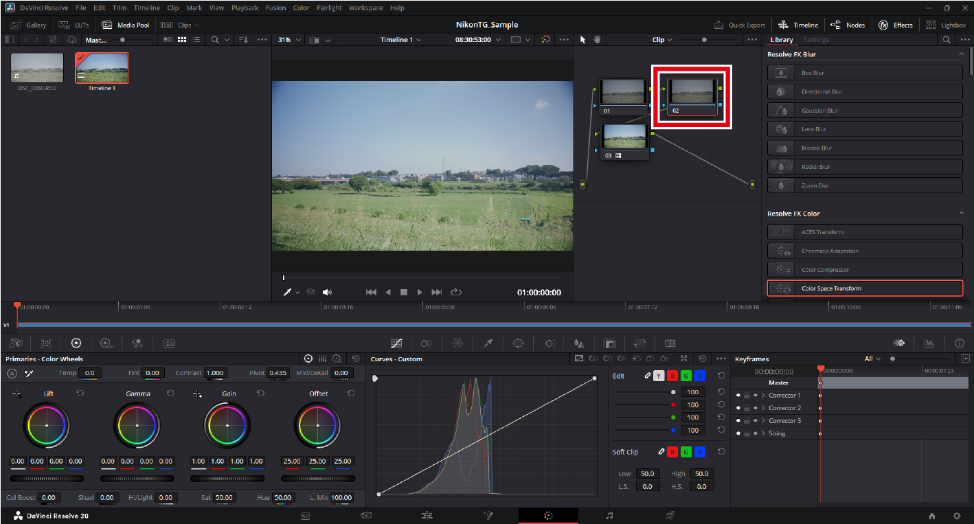 Resolving Lab Edits Nikon ZR Log3G10 Workflow in DaVinci Resolve (Real Cinematic Grading ...